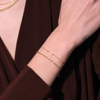 Pure Chain Gold Bracelet Solid Gold