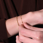 Pure Chain Gold Bracelet Solid Gold