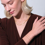 Pure Chain Gold Bracelet Solid Gold