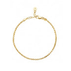 Silk Chain Gold Bracelet Solid Gold