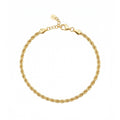 Flow Chain Gold Bracelet Solid Gold