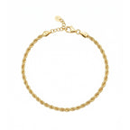 Flow Chain Gold Bracelet Solid Gold