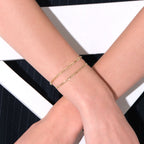 Chain Gold Bracelet Solid Gold