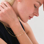 Chain Gold Bracelet Solid Gold
