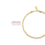 Unity Chain Gold Bracelet Solid Gold