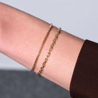 Unity Chain Gold Bracelet Solid Gold