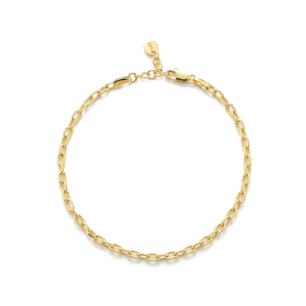 Unity Chain Gold Bracelet Solid Gold