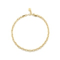 Unity Chain Gold Bracelet Solid Gold