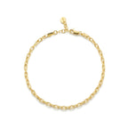 Unity Chain Gold Bracelet Solid Gold