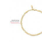Merge Chain Gold Bracelet Solid Gold