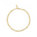 Merge Chain Gold Bracelet Solid Gold