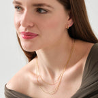 Singapore Chain Necklace Solid Gold