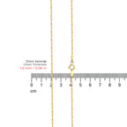 Singapore Chain Necklace Solid Gold