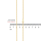 Wheat Chain Necklace Solid Gold