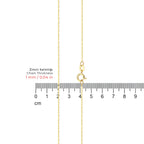 Cable Chain Necklace Solid Gold