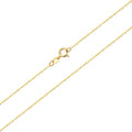 Cable Chain Necklace Solid Gold