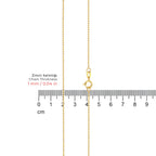 Ball Chain Necklace Solid Gold