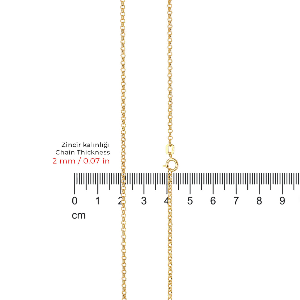 Doc Chain Necklace Solid Gold