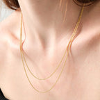 Rope Chain Necklace Solid Gold