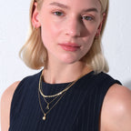Valentino Chain Necklace Solid Gold