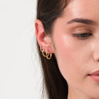 Hoop Earrings Solid Gold