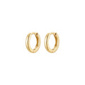Hoop Earrings Solid Gold