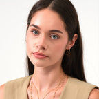 Hoop Earrings Solid Gold