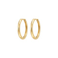 Hoop Earrings Solid Gold