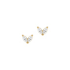 Double Marquise Earrings Solid Gold