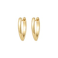 Vesta Hoop Earrings Solid Gold