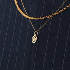 Zodiac Symbol Necklace Solid Gold