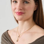 Puffy Heart Pendat Solid Gold