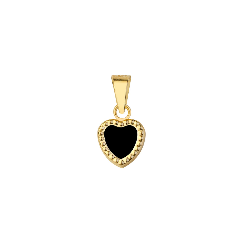 Heart Pendant Solid Gold