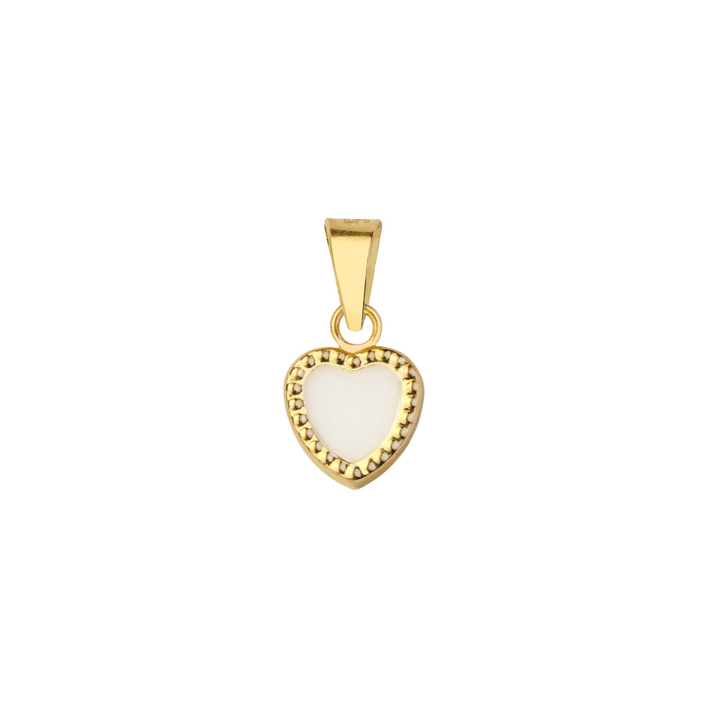 Heart Pendant Solid Gold