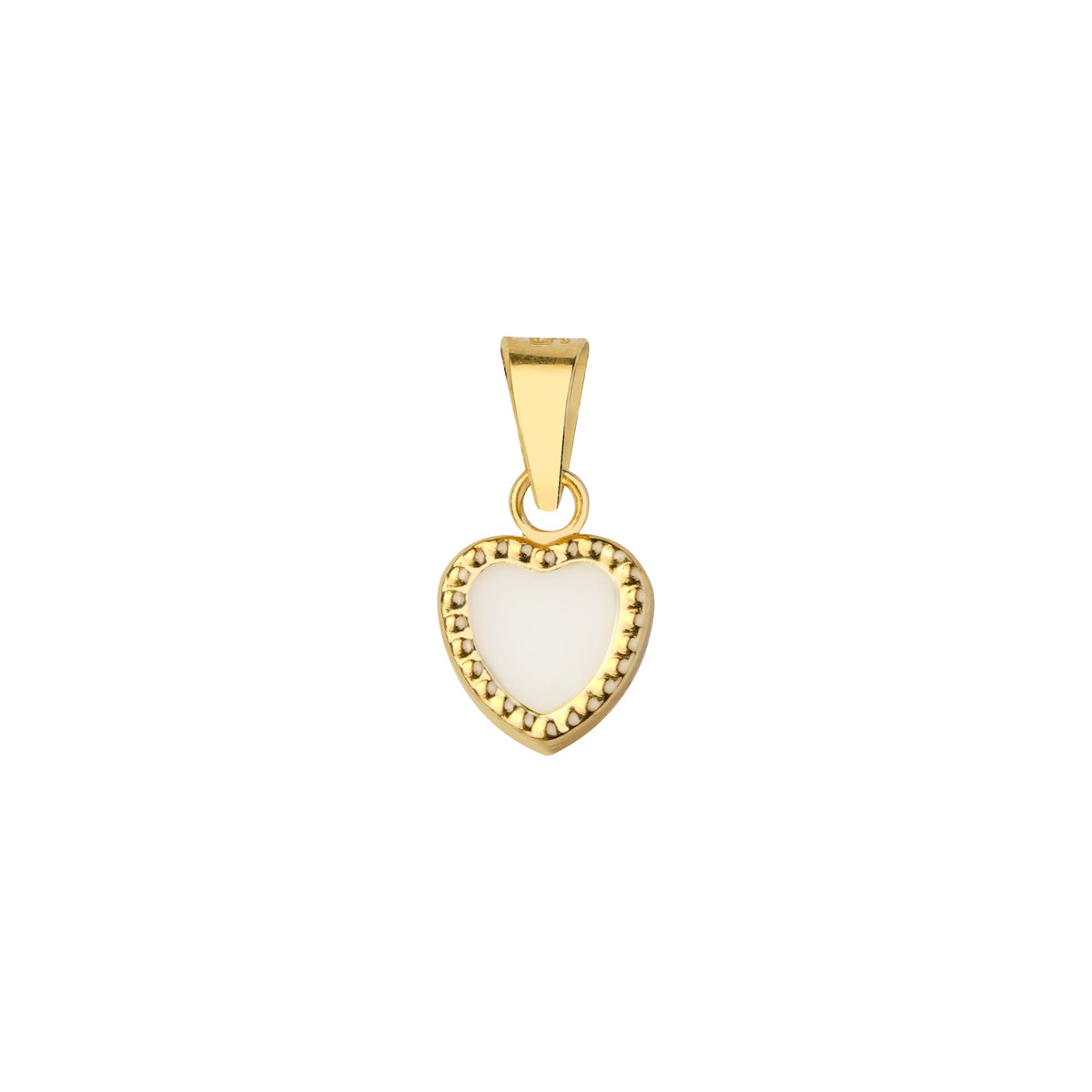 Heart Pendant Solid Gold