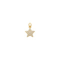 Star Charm Solid Gold