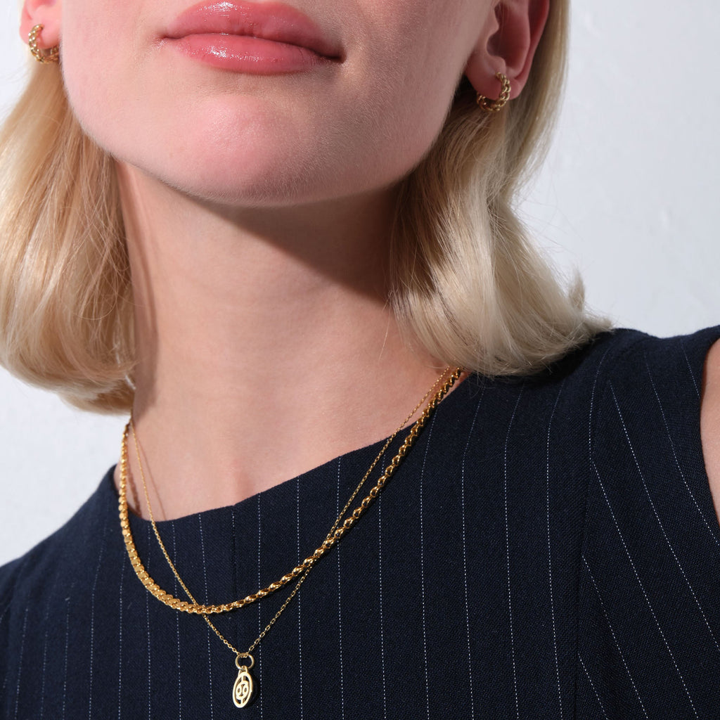 Cancer Zodiac Charm Solid Gold
