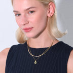 Leo Zodiac Charm Solid Gold