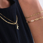 Letter K Charm Solid Gold