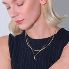Letter K Charm Solid Gold