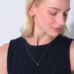 North Star Charm Solid Gold