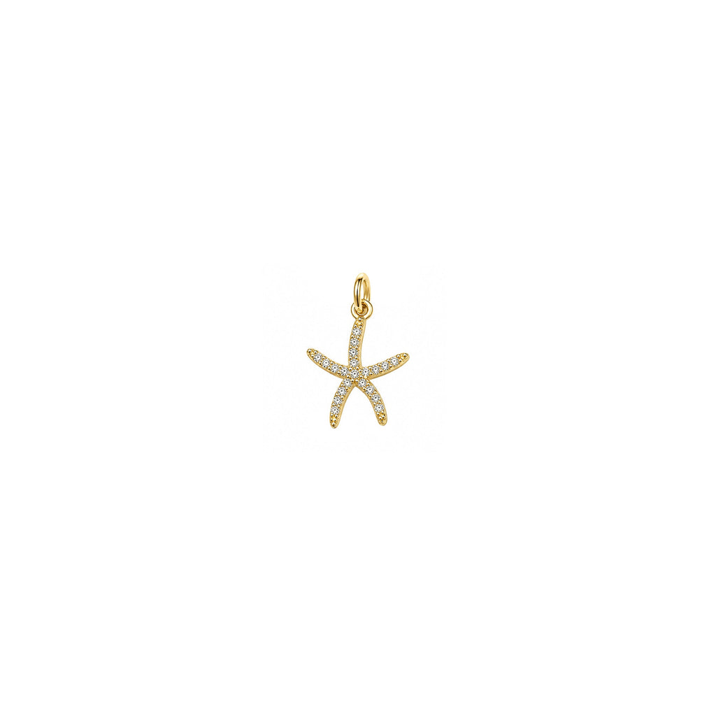 Starfish Charm Solid Gold