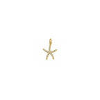 Starfish Charm Solid Gold