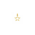 Minimal Star Charm Solid Gold